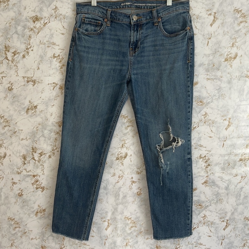 Old Navy Boyfriend Straight/Droit Jeans l SIZE 6